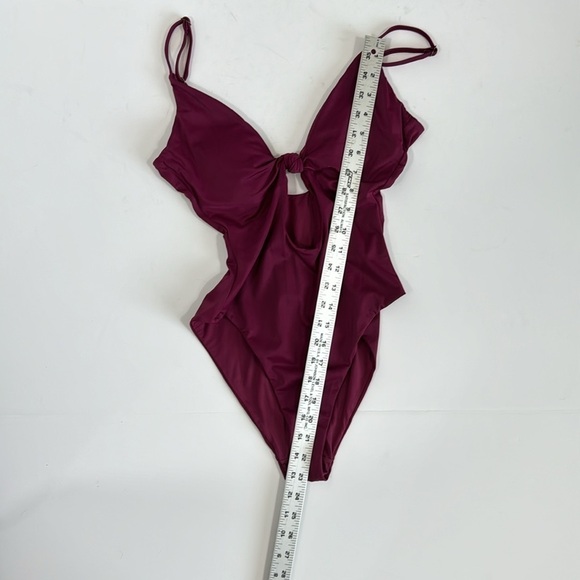 Andie Santorini One Piece Swimsuit Women's S Plum Purple NWT - Picture 8 of 16